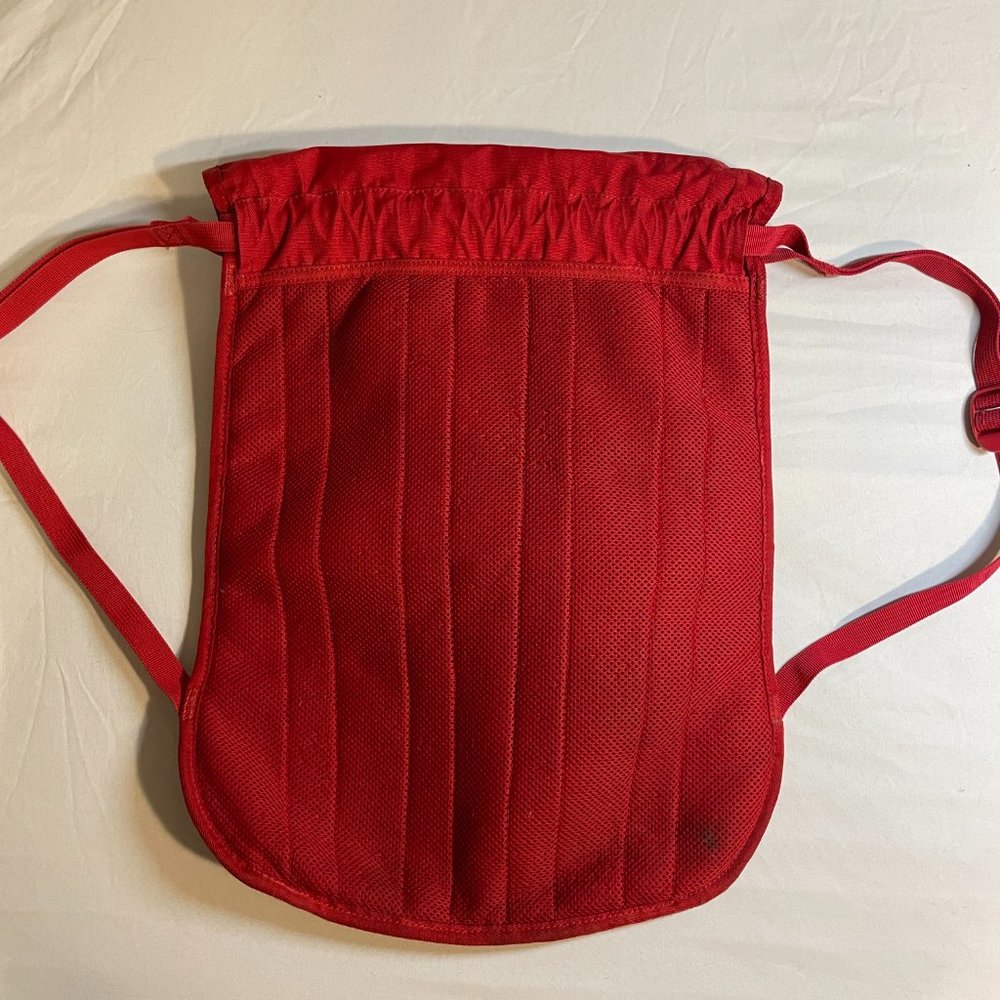 Red Vintage Jordan Drawstring Bag - Picture 2 of 4